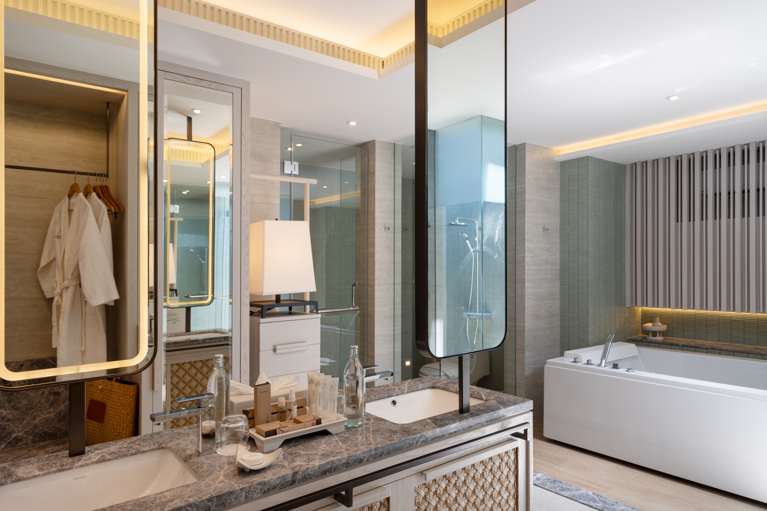 Vacation Rental Photographer High End Resort Bathroom Koh Lanta