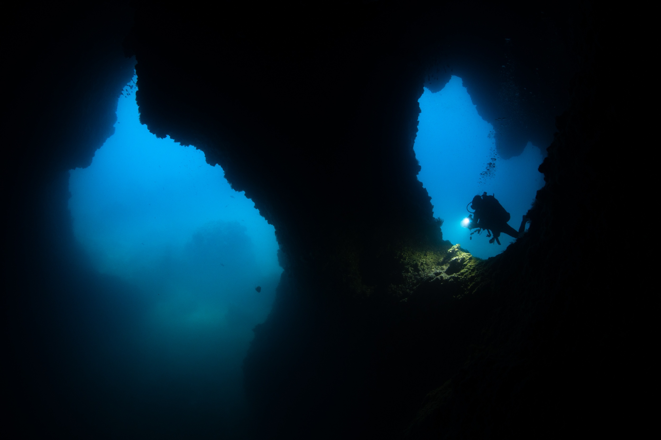 Underwater Commecial Photographer Cave Diver The Cathedral Thailand