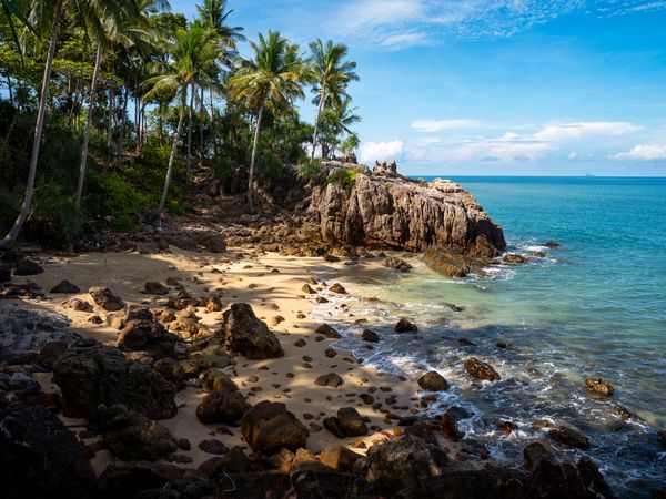 Pristine beachfront property location