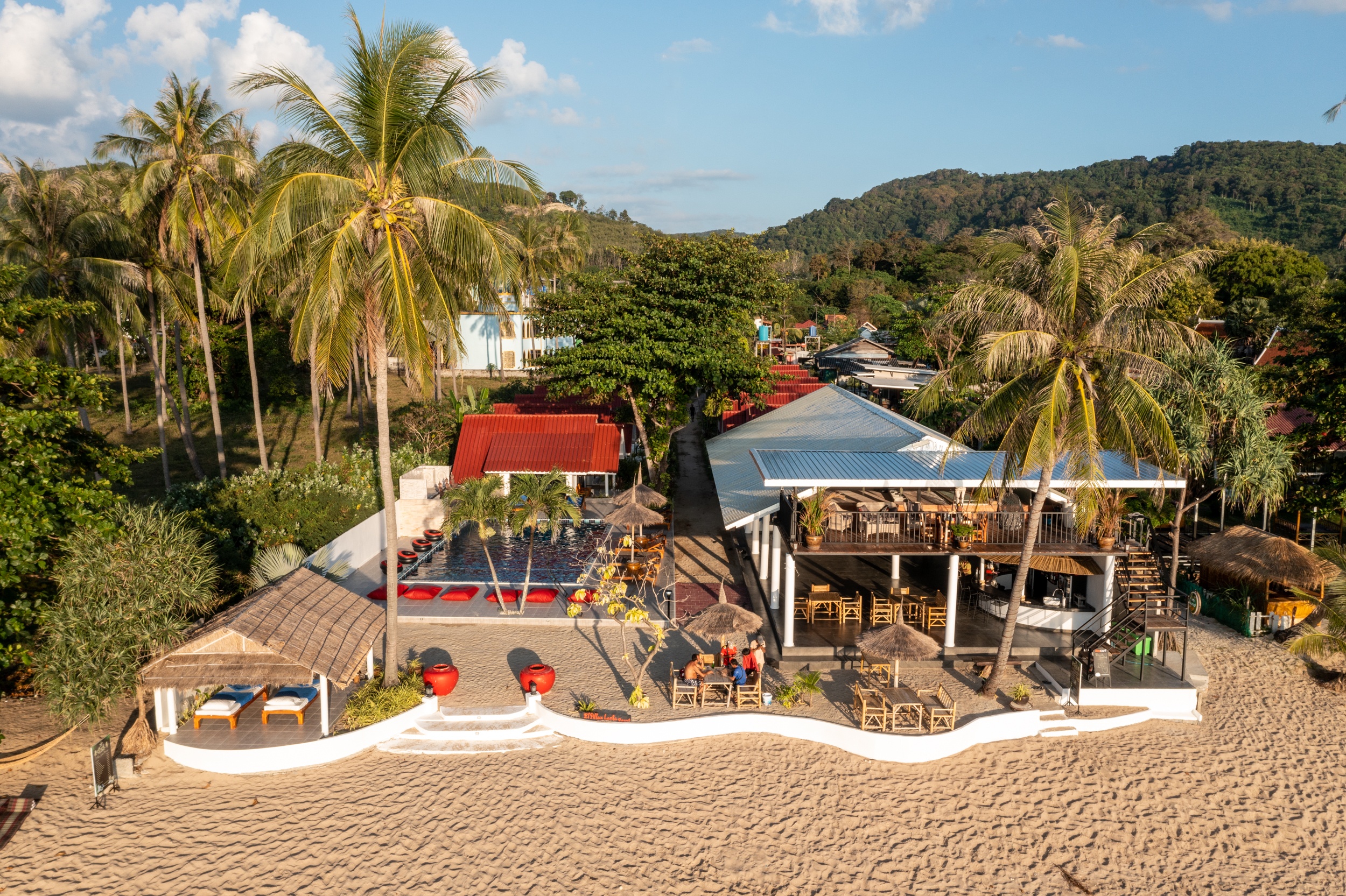 Vacation Rental Drone Photographer Beach Resort Koh Lanta